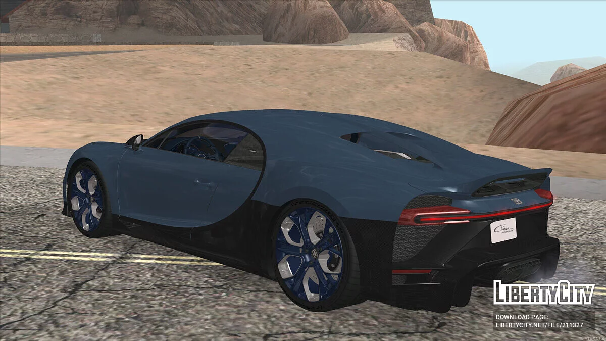 Bugatti Chiron Profilee 22 / GTA San Andreas