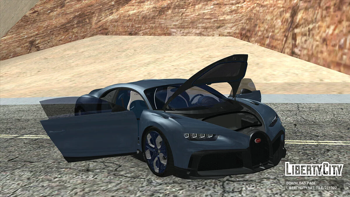 Bugatti Chiron Profilee 22 / GTA San Andreas