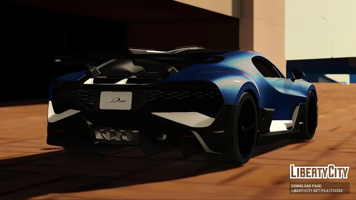 Bugatti Divo / GTA San Andreas