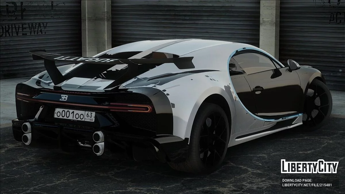 Bugatti Chiron / GTA San Andreas