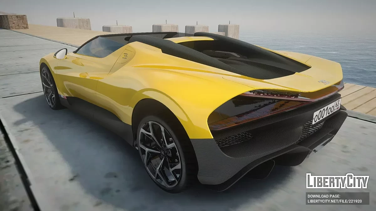 Bugatti Mistral / GTA San Andreas
