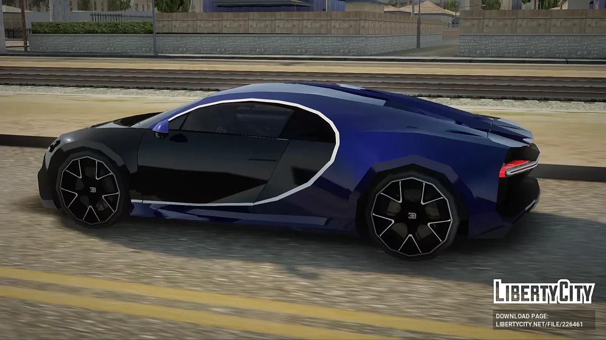 Bugatti Chiron 2018 [IVF] / GTA San Andreas