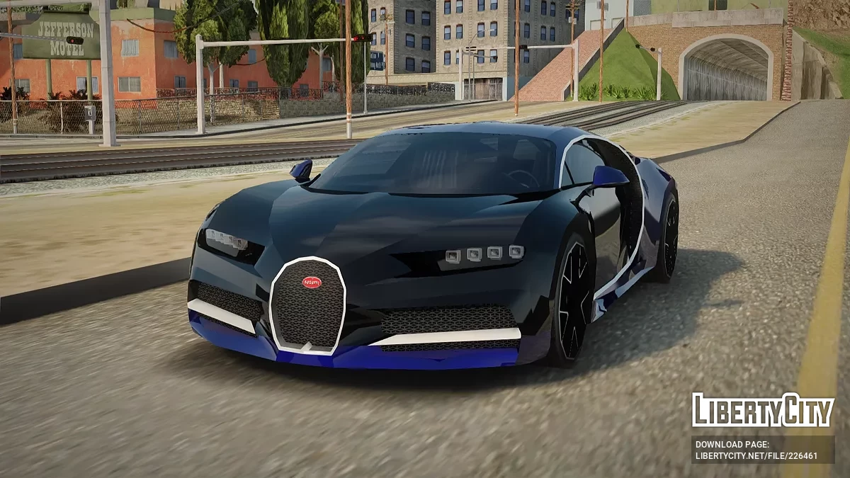 Bugatti Chiron 2018 [IVF] / GTA San Andreas