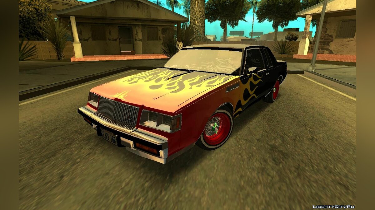 Скачать Buick GNX 1987 Lowrider для GTA San Andreas