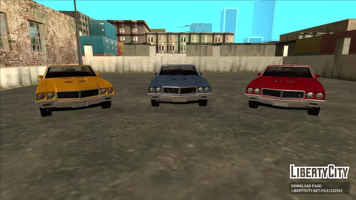 1970 Buick GSX Convertible / GTA San Andreas