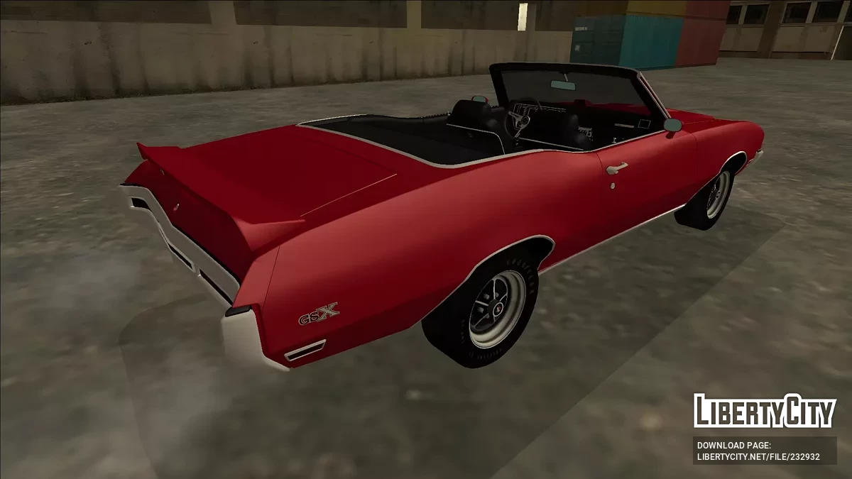 1970 Buick GSX Convertible / GTA San Andreas
