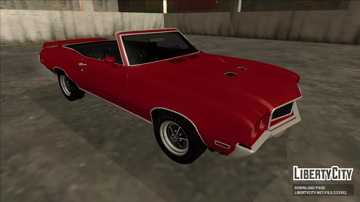 1970 Buick GSX Convertible / GTA San Andreas