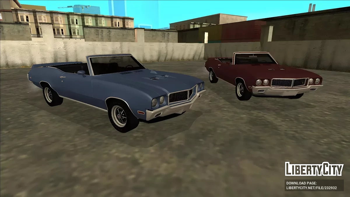 1970 Buick GSX Convertible / GTA San Andreas
