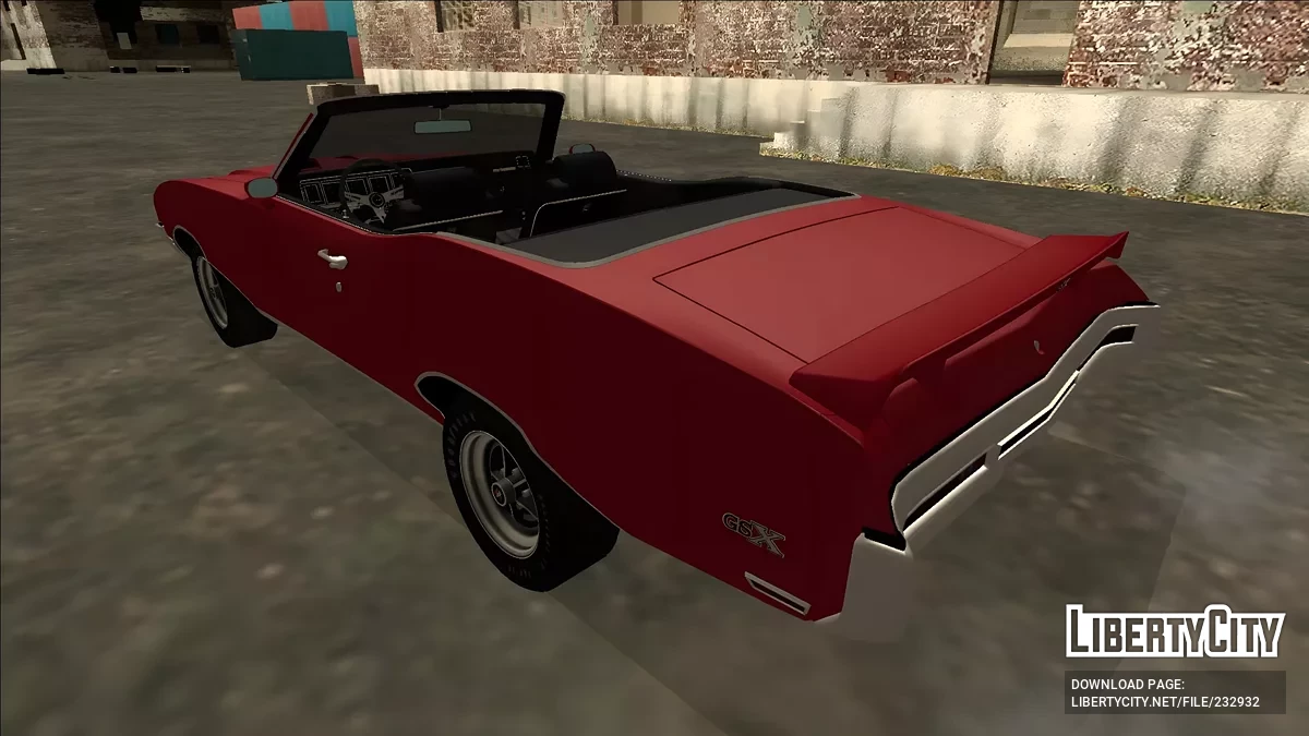 1970 Buick GSX Convertible / GTA San Andreas