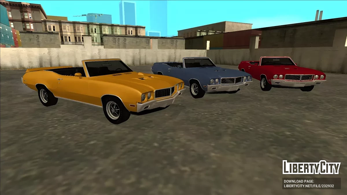 1970 Buick GSX Convertible / GTA San Andreas