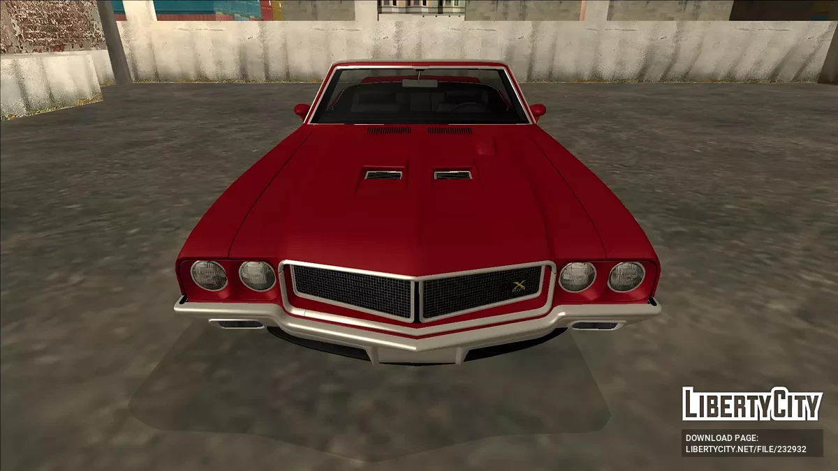 1970 Buick GSX Convertible / GTA San Andreas