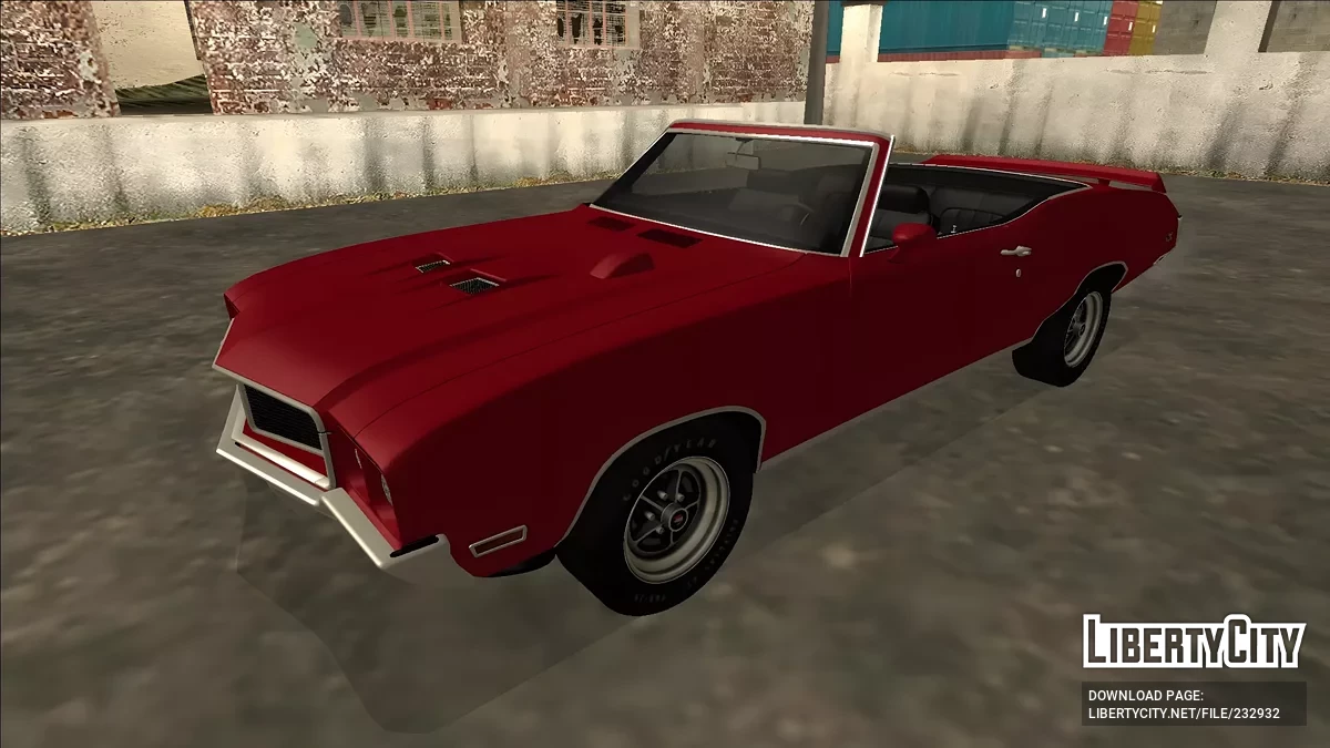 1970 Buick GSX Convertible / GTA San Andreas