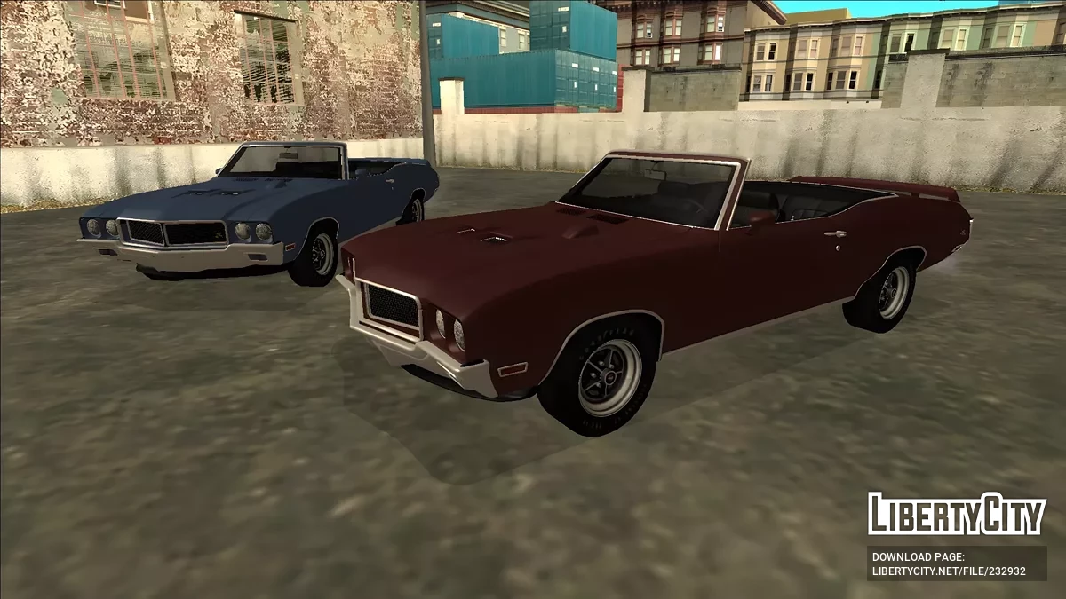 1970 Buick GSX Convertible / GTA San Andreas
