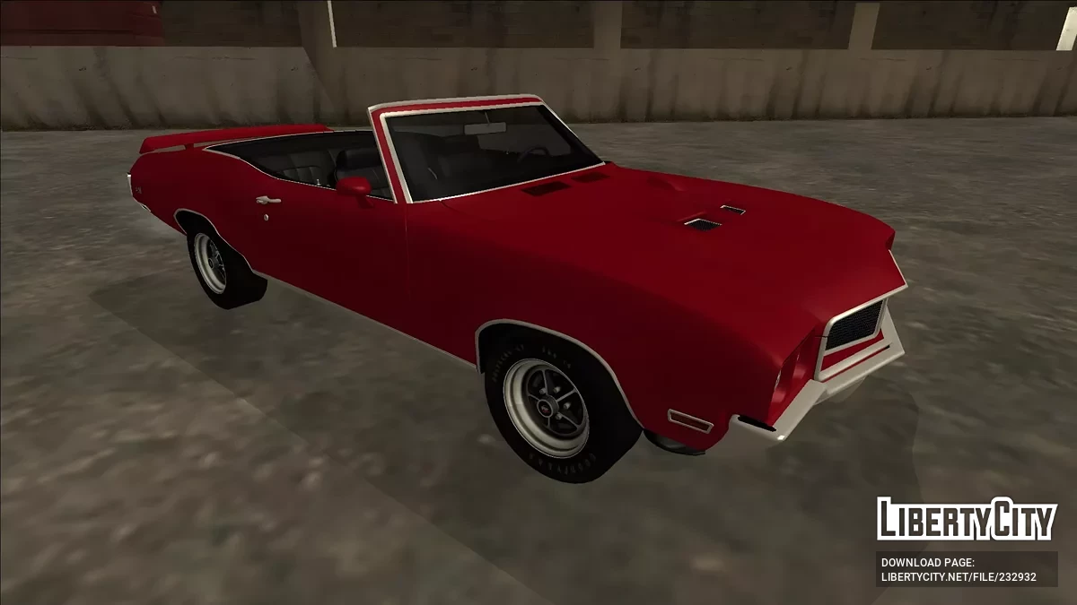 1970 Buick GSX Convertible / GTA San Andreas