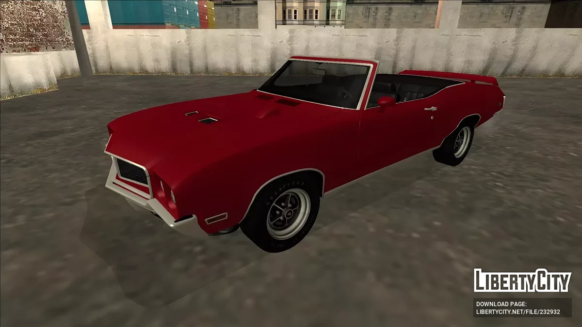 1970 Buick GSX Convertible / GTA San Andreas