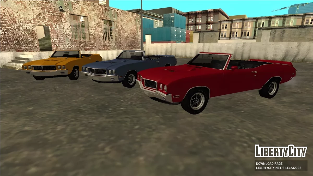 1970 Buick GSX Convertible / GTA San Andreas