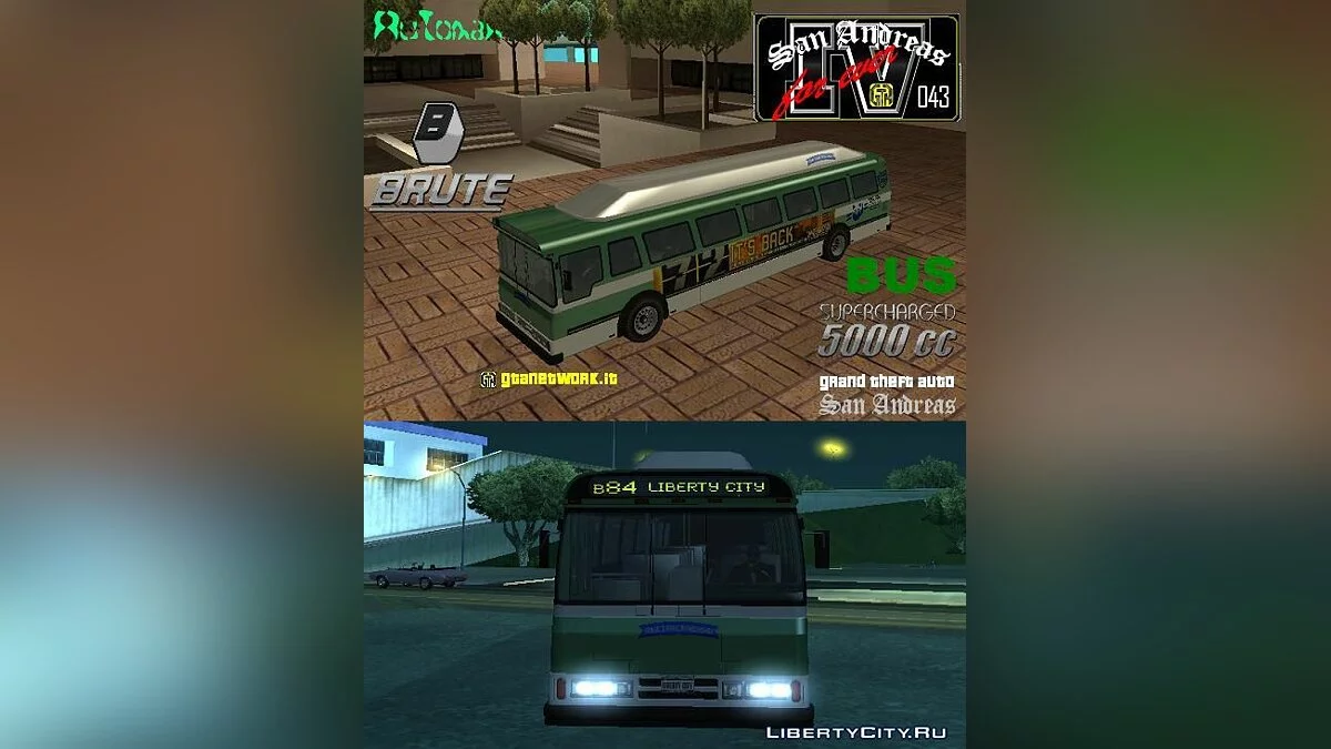 GTA IV Bus / GTA San Andreas