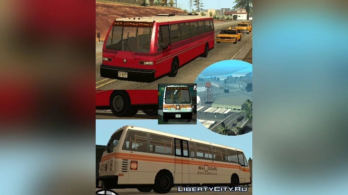 New bus (1988 GMC RTS) / GTA San Andreas