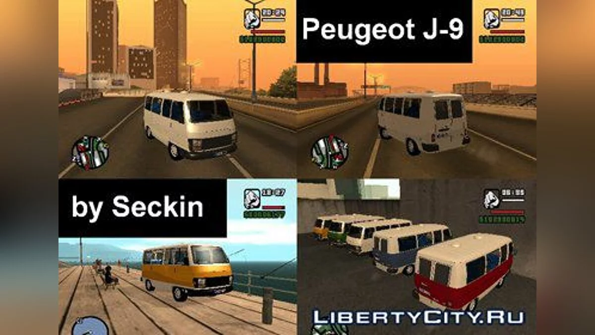 Peugeot J-9 / GTA San Andreas