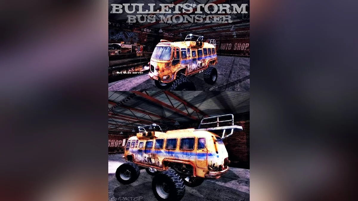Bulletstorm bus monster / GTA San Andreas