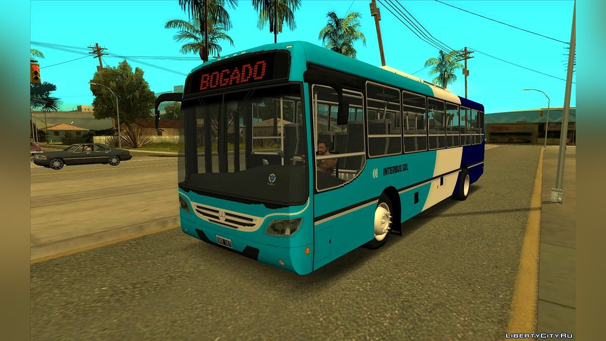 Italbus Bello III MB OF1418 - Interbus Bogado для GTA San Andreas - Картинка #1