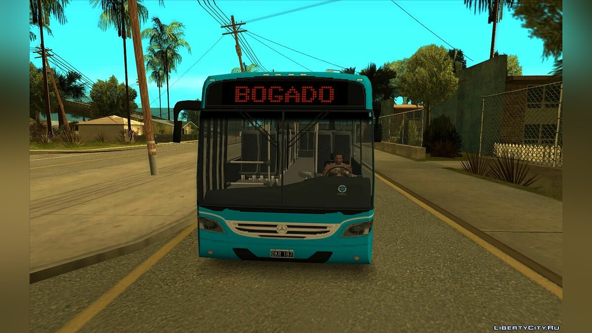 Italbus Bello III MB OF1418 - Interbus Bogado для GTA San Andreas - Картинка #4