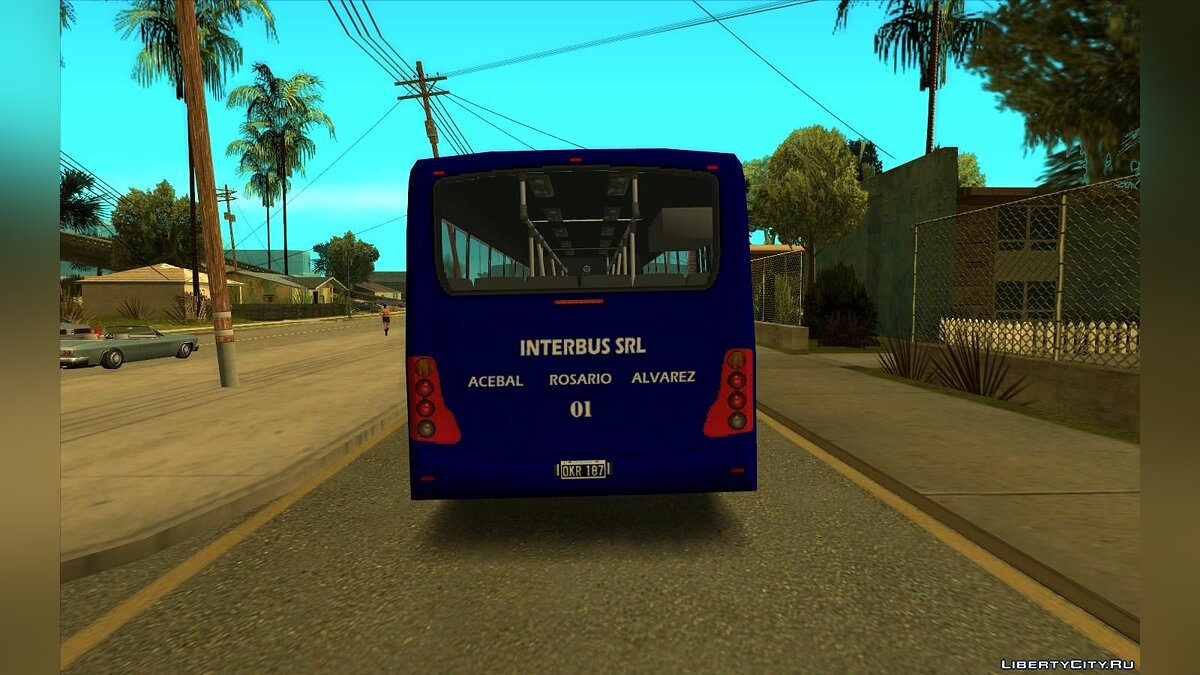 Italbus Bello III MB OF1418 - Interbus Bogado для GTA San Andreas - Картинка #5