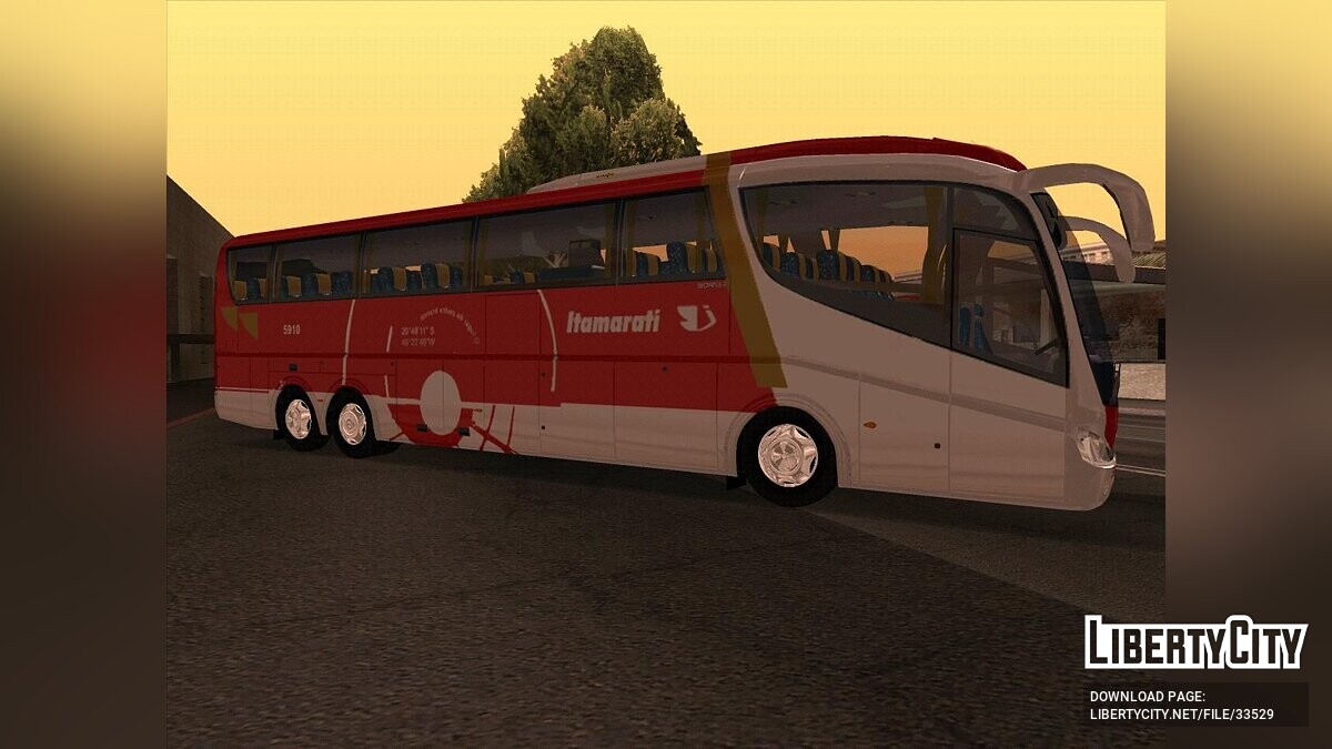 Скачать Бразильский Irizar PB Scania для GTA San Andreas