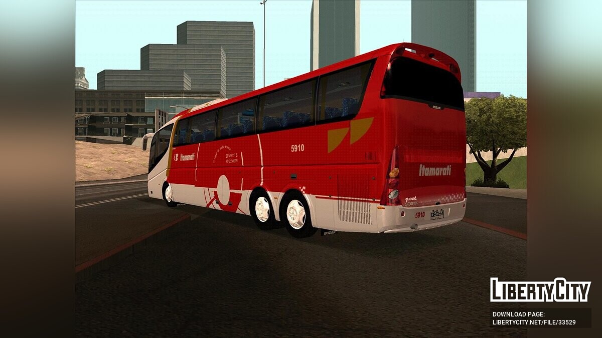 Скачать Бразильский Irizar PB Scania для GTA San Andreas