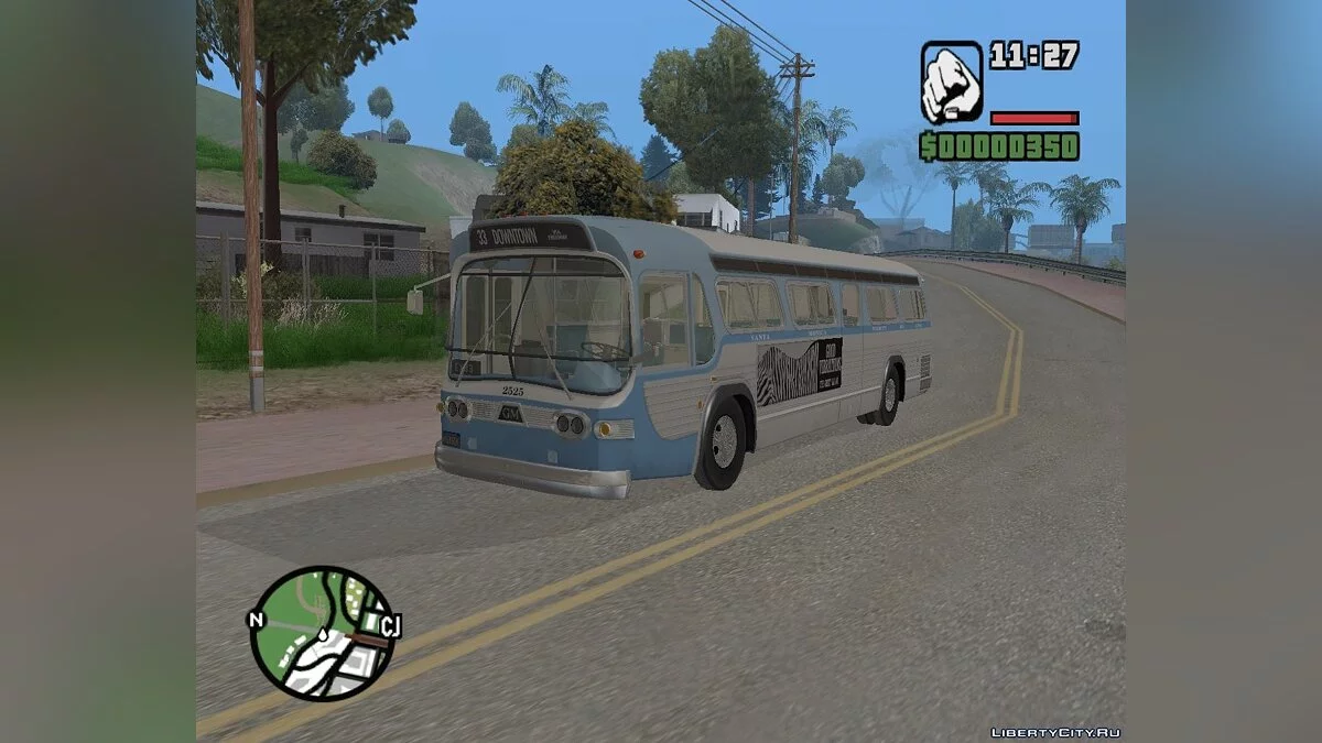 Автобус GM TDH-5303 Bus 1969 / GTA San Andreas