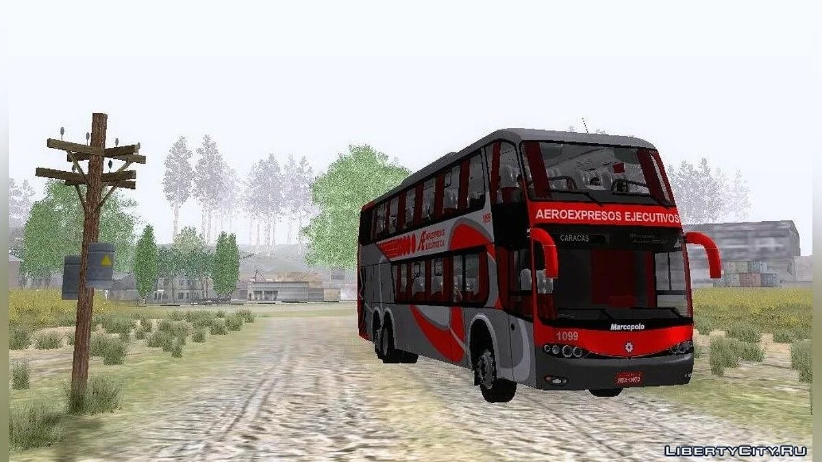 Marcopolo DD800 Volvo B12R / GTA San Andreas