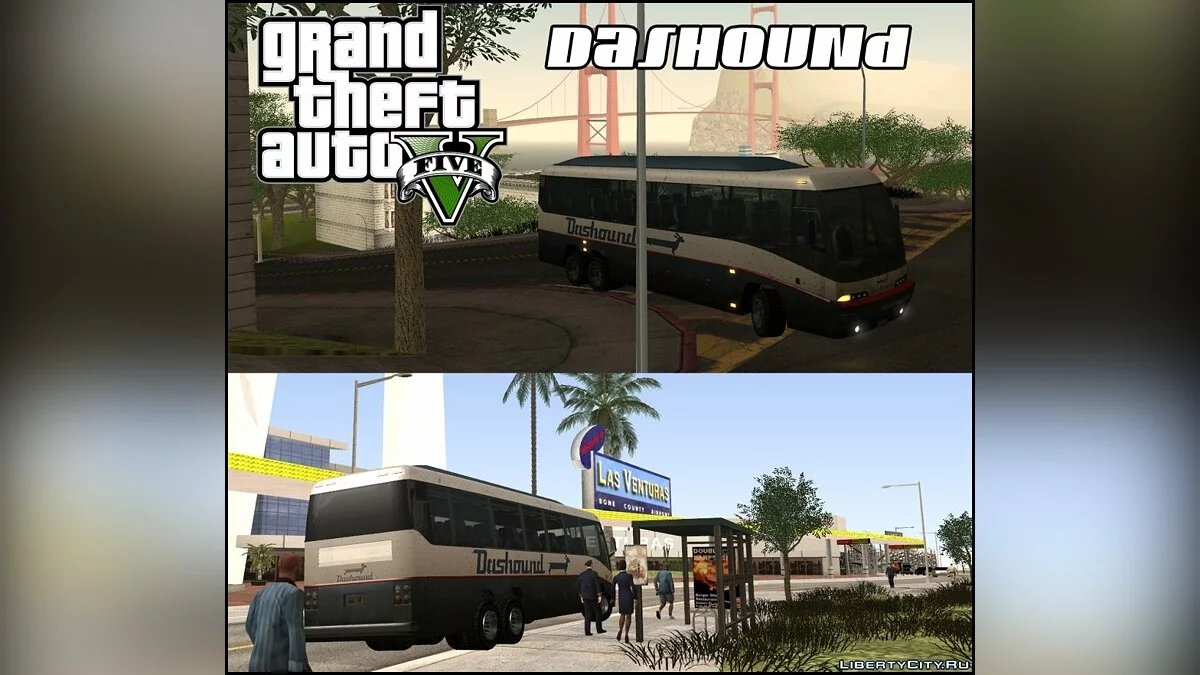 GTA V Dashound / GTA San Andreas