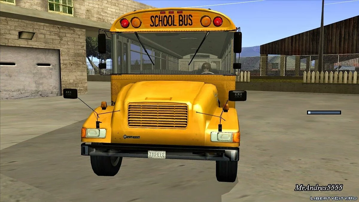 Bus from Life is Strange / GTA San Andreas