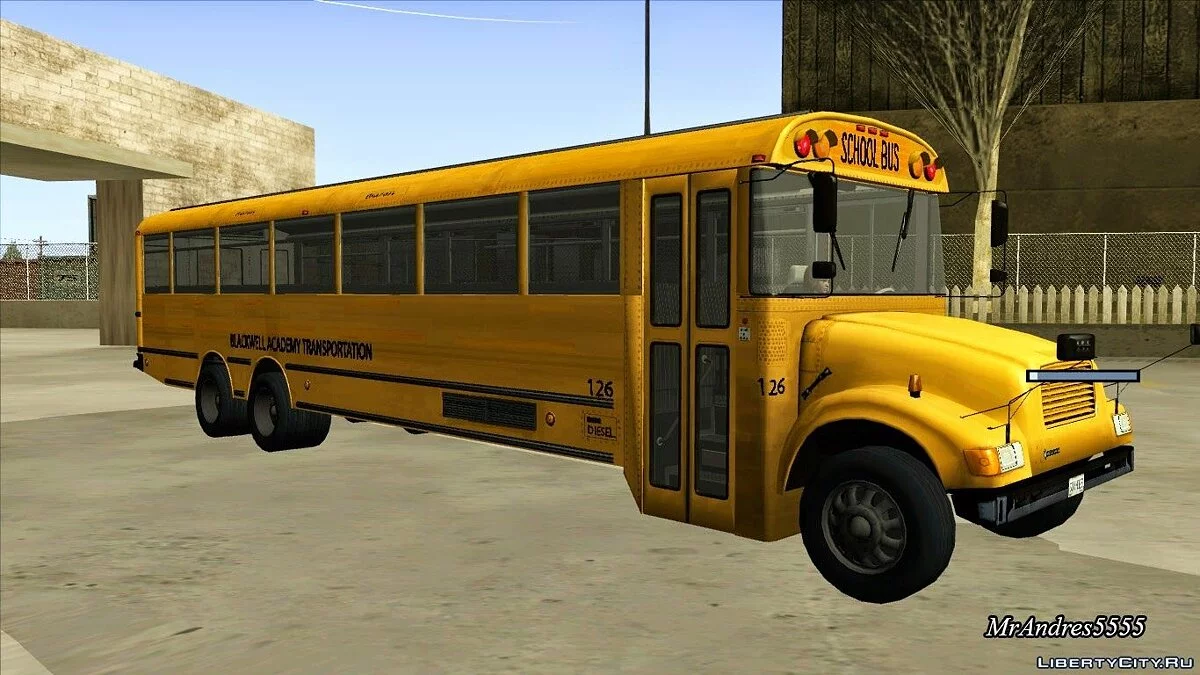 Bus from Life is Strange / GTA San Andreas