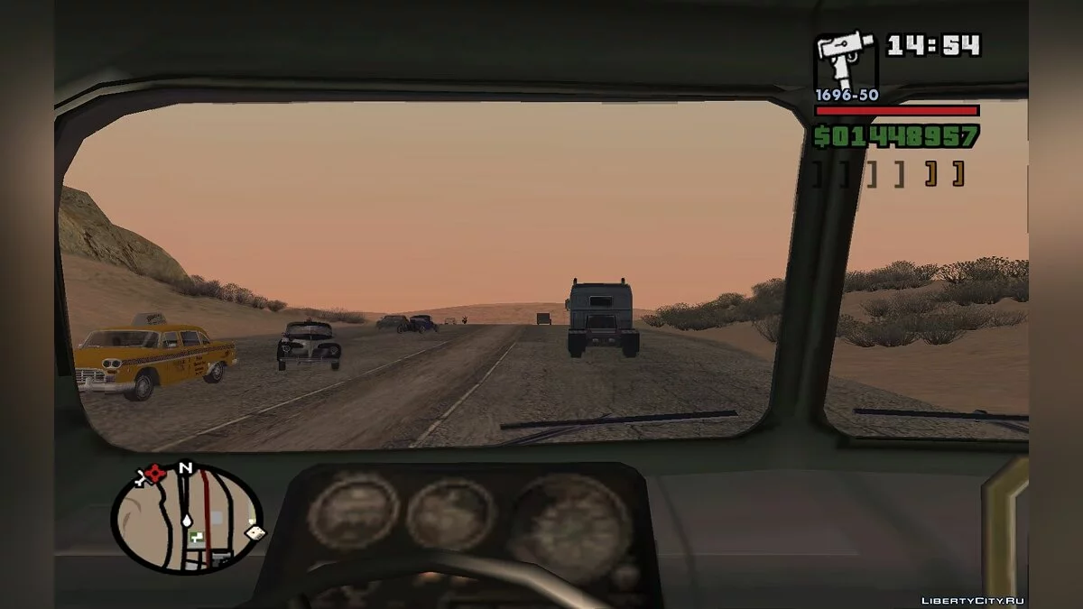 Parry Bus Police Bus (Mafia 2)/ 1949 - 1953 GM «Old Look» TDH-3614 / GTA San Andreas