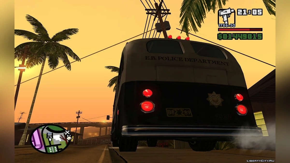 Parry Bus Police Bus (Mafia 2)/ 1949 - 1953 GM «Old Look» TDH-3614 / GTA San Andreas