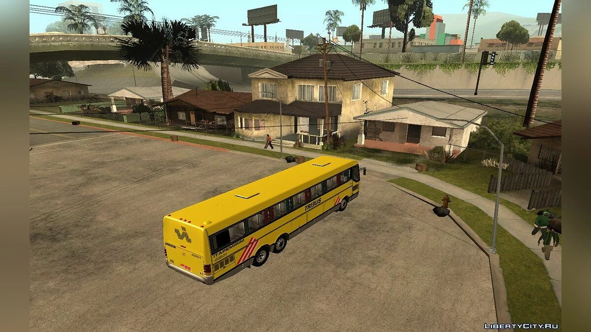 Monobloco Mercedes Benz O400 RSD Itapemirim Tribus / GTA San Andreas