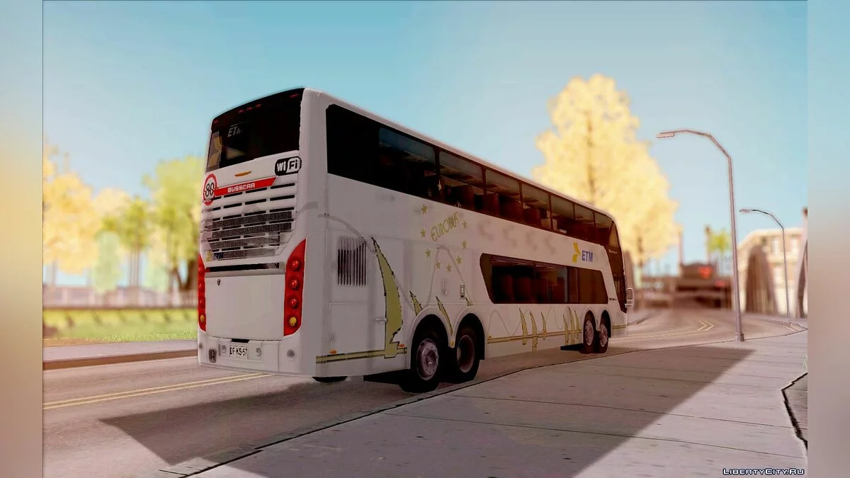 Busscar Panoramico DD 8x2 / GTA San Andreas