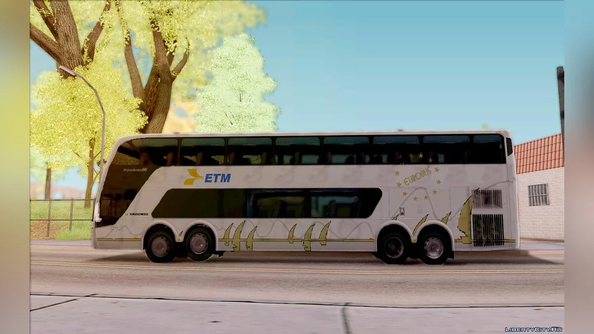 Busscar Panoramico DD 8x2 / GTA San Andreas