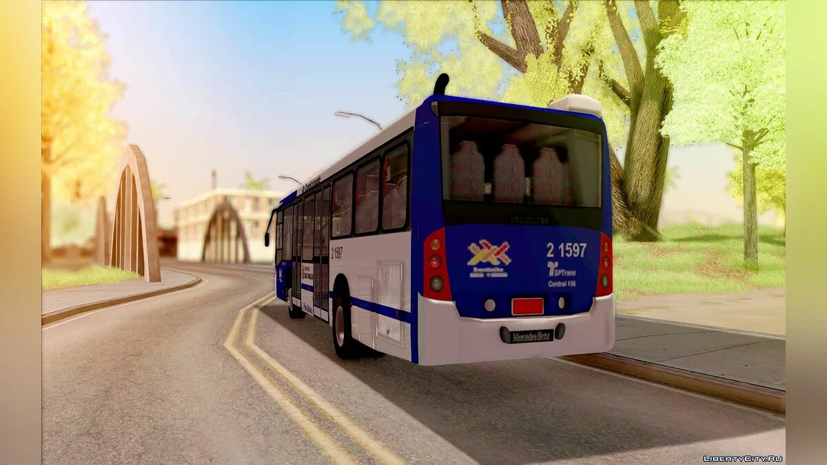 Busscar Urbanuss Ecoss MB 0500U Sambaiba / GTA San Andreas