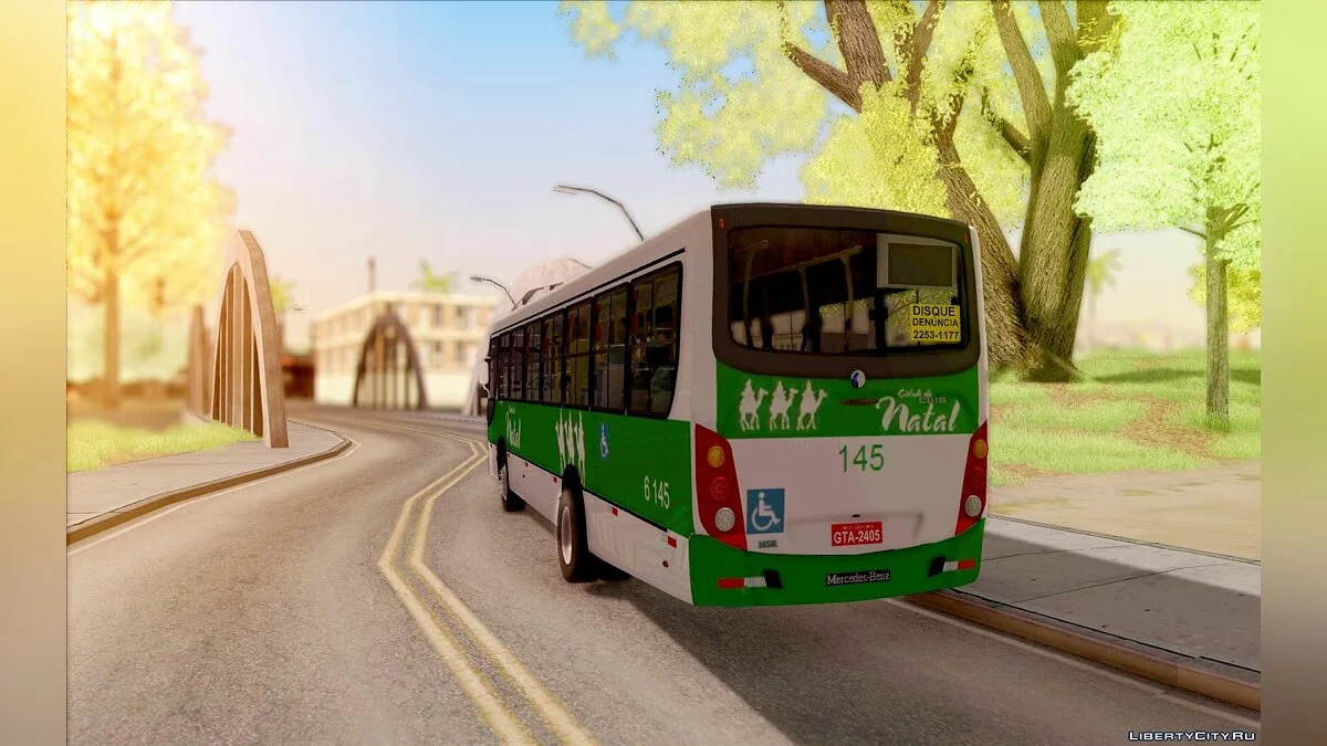 Caio Apache Vip II Mercedes-Benz OF 1722 / GTA San Andreas