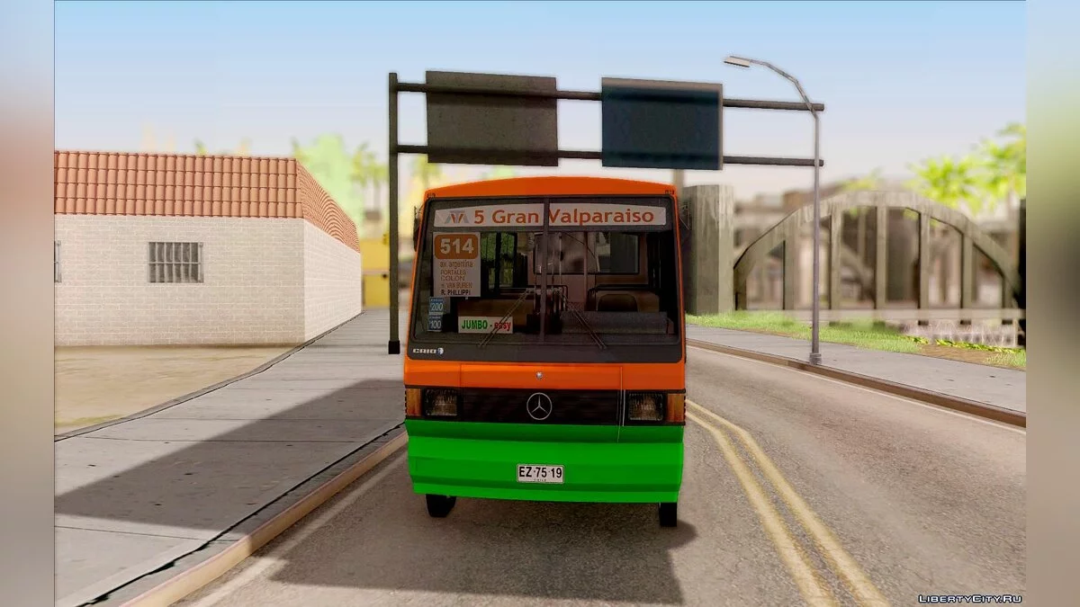Caio Carolina Transporte Metropolitano Valparaiso / GTA San Andreas
