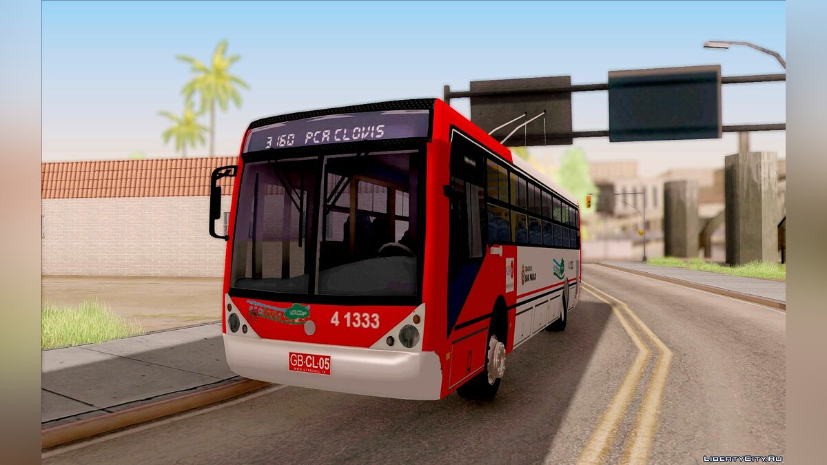 Скачать Caio Millennium TroleBus для GTA San Andreas