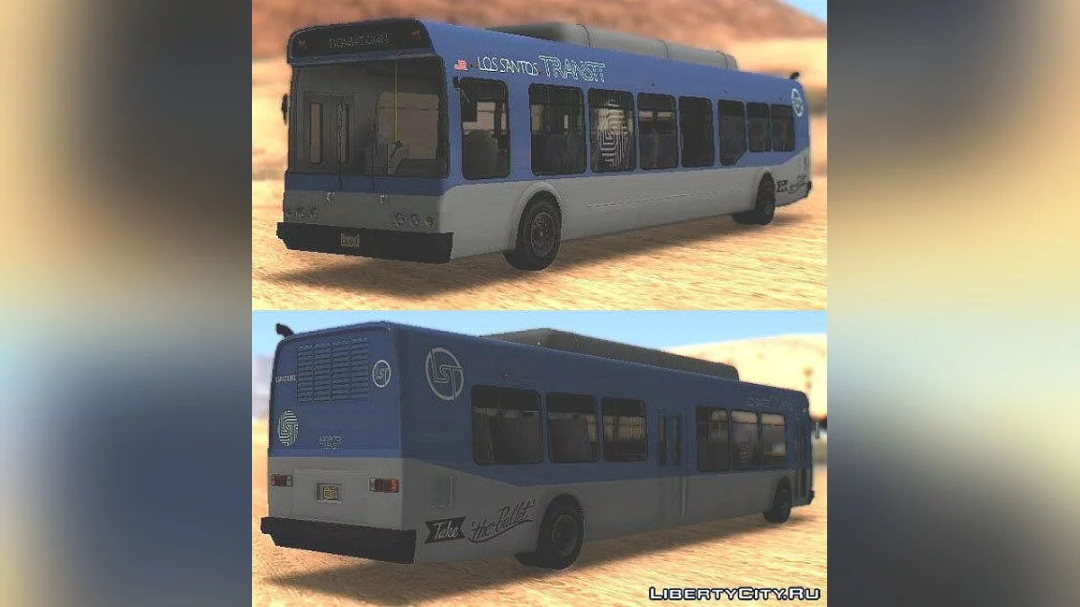 GTA V Brute Bus / Airport / GTA San Andreas