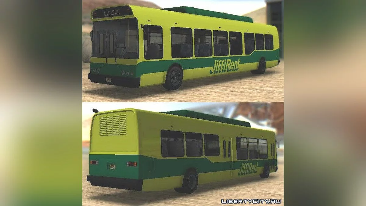 GTA V Brute Bus / Airport / GTA San Andreas