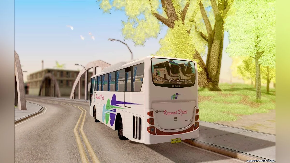 Hino New Travego RK1 / GTA San Andreas