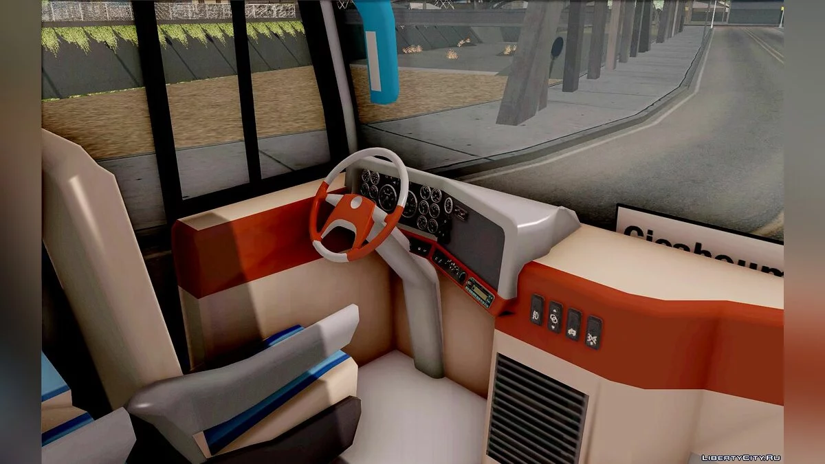 Hino New Travego RK1 / GTA San Andreas
