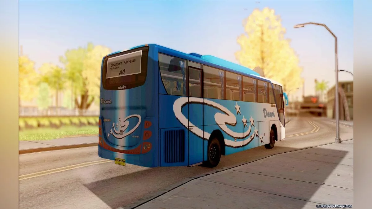 Hino New Travego RK1 / GTA San Andreas