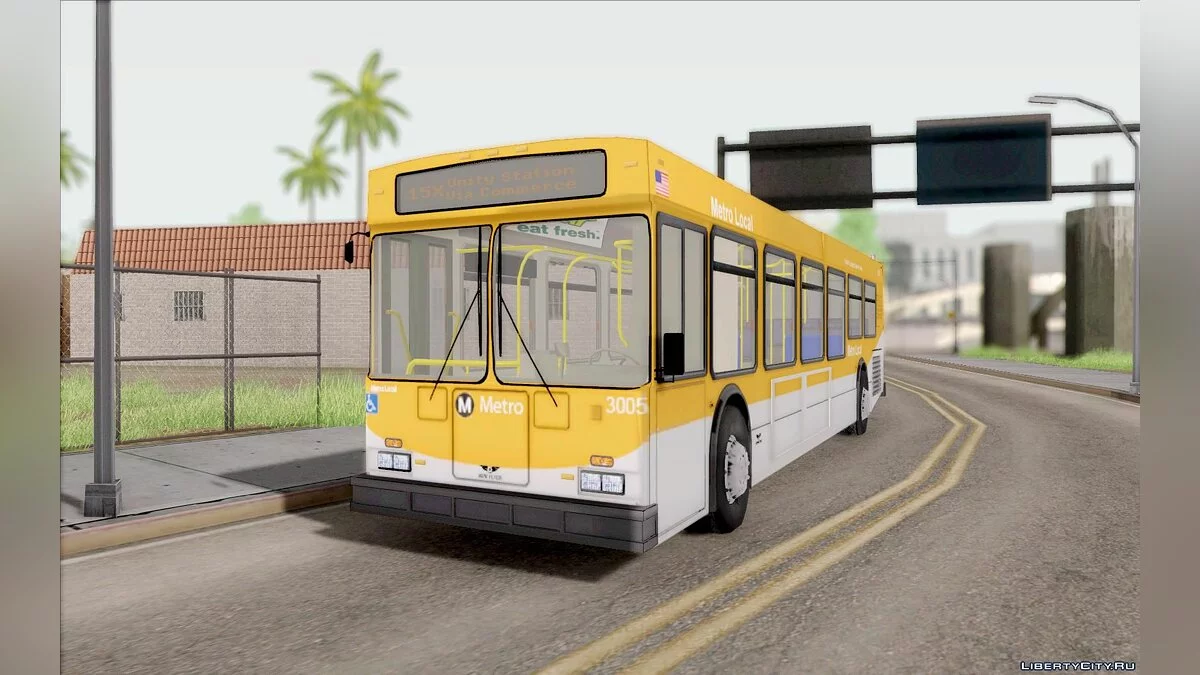 New Flyer D40LF / GTA San Andreas