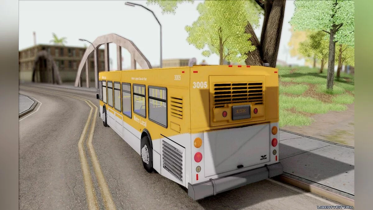 New Flyer D40LF / GTA San Andreas